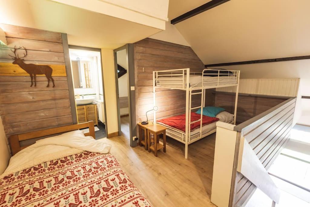 La Cabane du Cerf à Payolle Campan Esterno foto