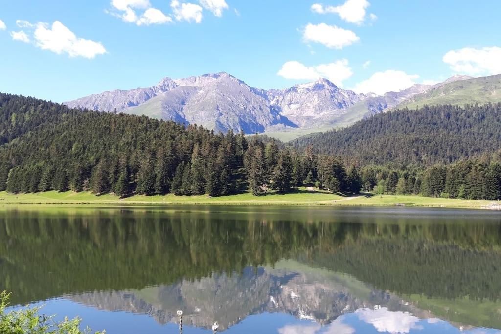 La Cabane du Cerf à Payolle Campan Esterno foto
